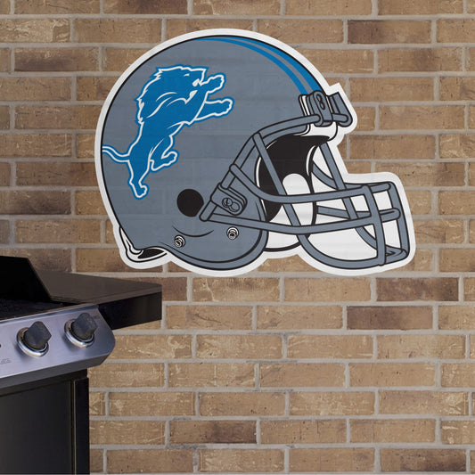 Detroit Lions:  Helmet        - Officially Licensed NFL    Outdoor Graphic