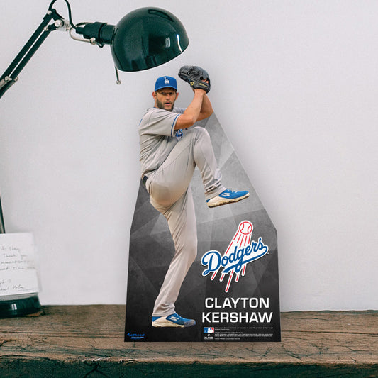 Los Angeles Dodgers: Clayton Kershaw 2022  Mini   Cardstock Cutout  - Officially Licensed MLB    Stand Out