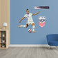 Mallory Swanson 2022 RealBig        - Officially Licensed USWNT Removable     Adhesive Decal