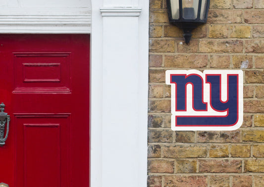 New York Giants:  Alumigraphic Logo        - Officially Licensed NFL    Outdoor Graphic