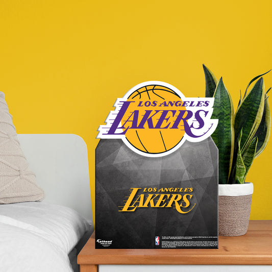 Los Angeles Lakers:   Logo  Mini   Cardstock Cutout  - Officially Licensed NBA    Stand Out
