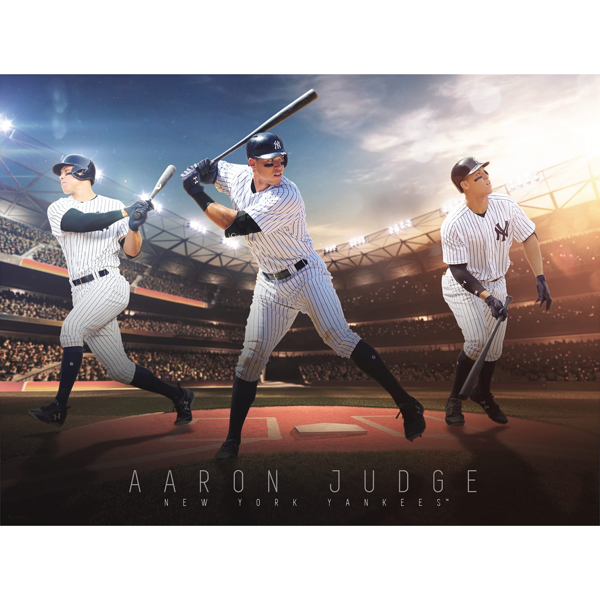 Aaron Judge Poster New York Yankees Baseball Painting Hand Made