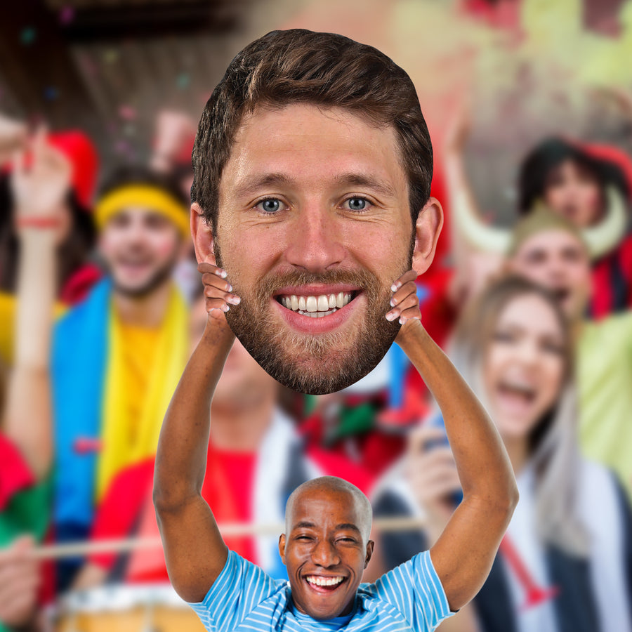 Jaccob Slavin - Big Head - Official NHLPA - Carolina Hurricanes - Foam Core Cutout