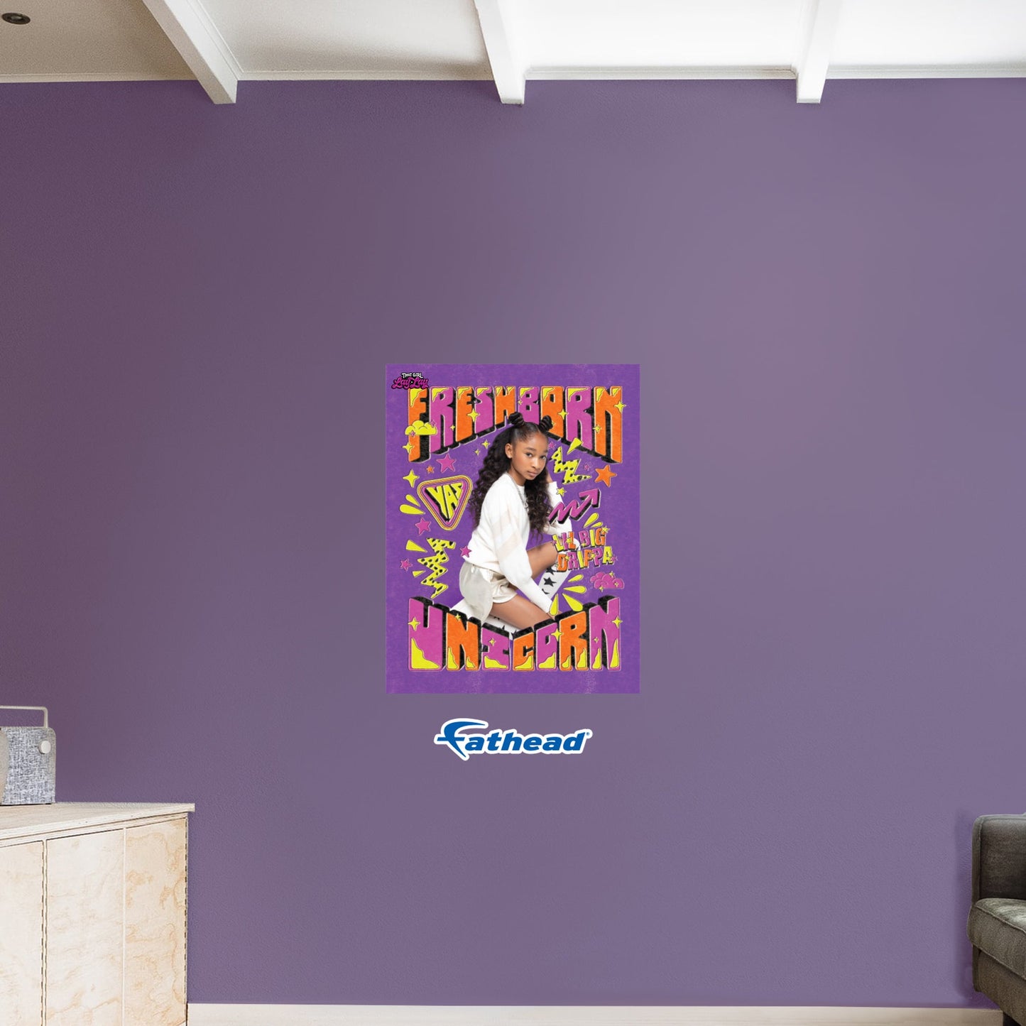 That Girl Lay Lay: Fresh Barn Poster - Officially Licensed Nickelodeon Removable Adhesive Decal