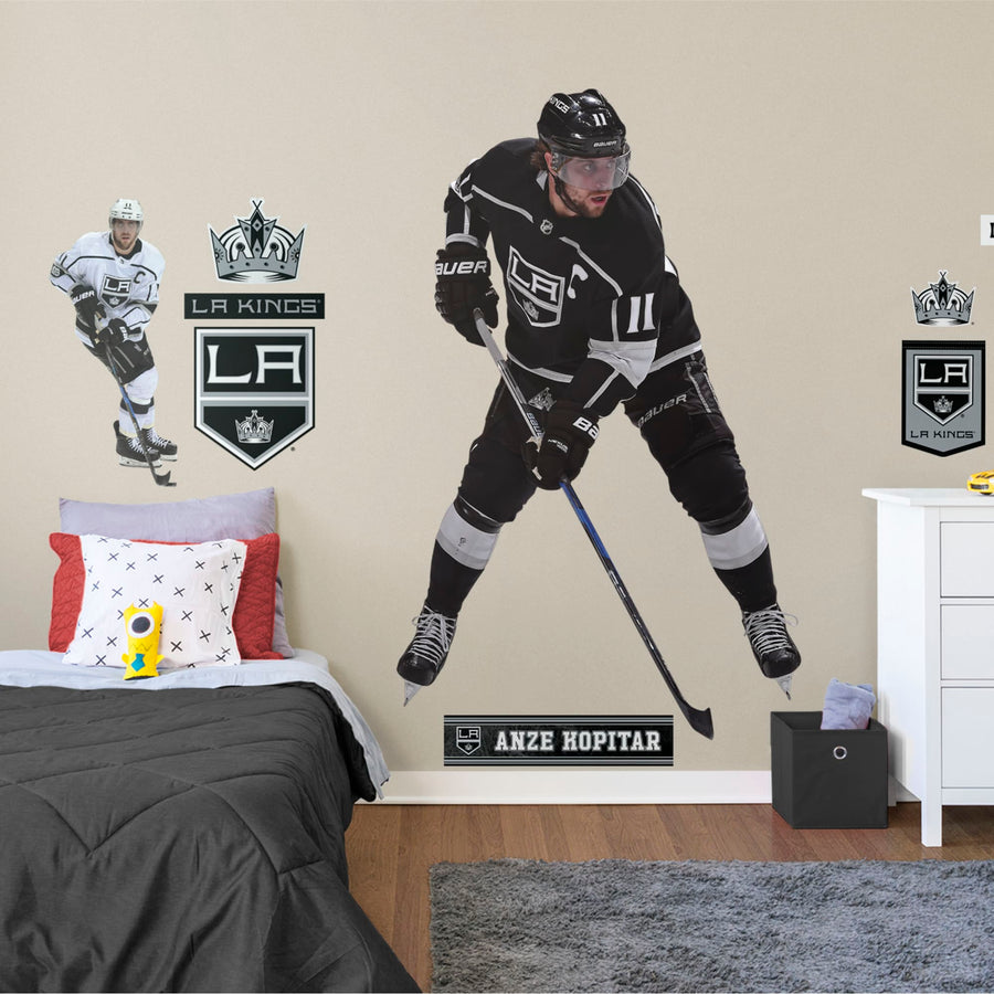 Anze Kopitar - RealBig Collection - Official NHL - Los Angeles Kings - Reusable Vinyl Wall Decals #1