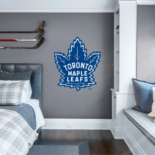 Toronto Maple Leafs: Vintage Logo - Officially Licensed NHL Removable Wall Decal