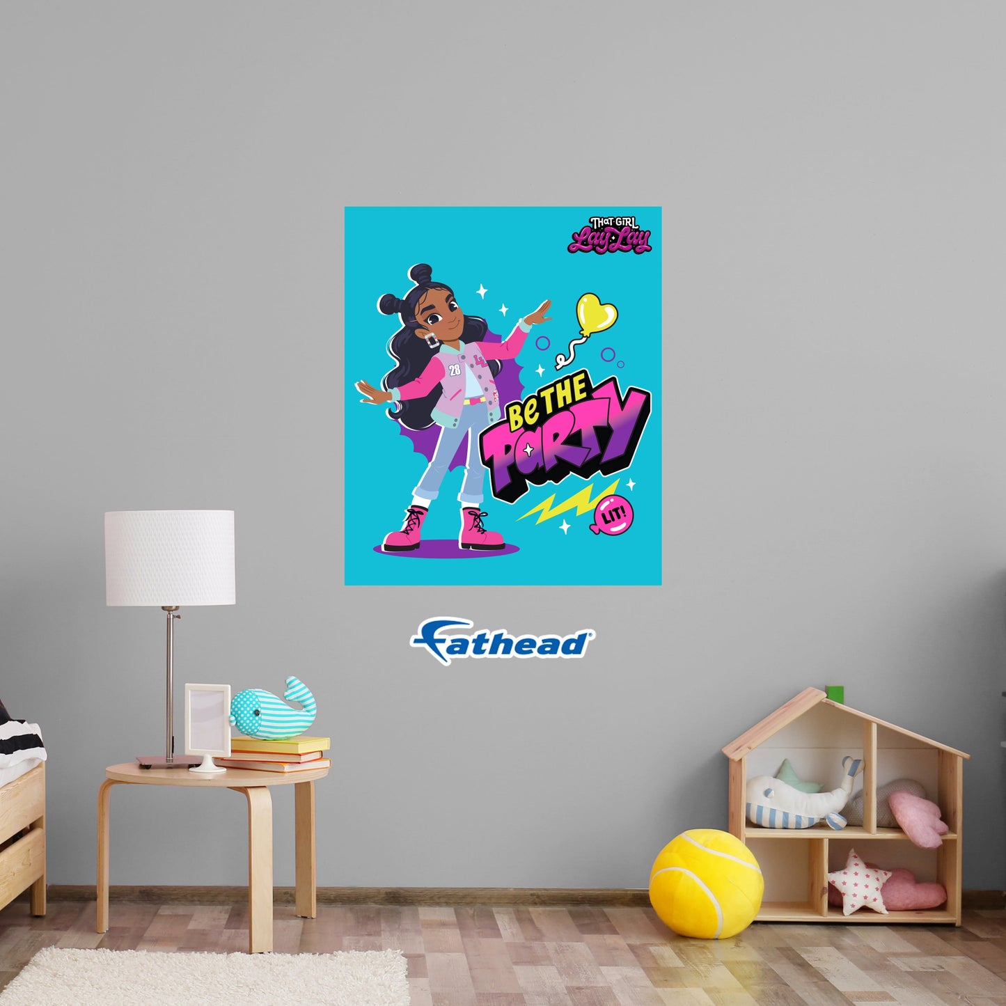 That Girl Lay Lay: Party Girl Poster - Officially Licensed Nickelodeon Removable Adhesive Decal