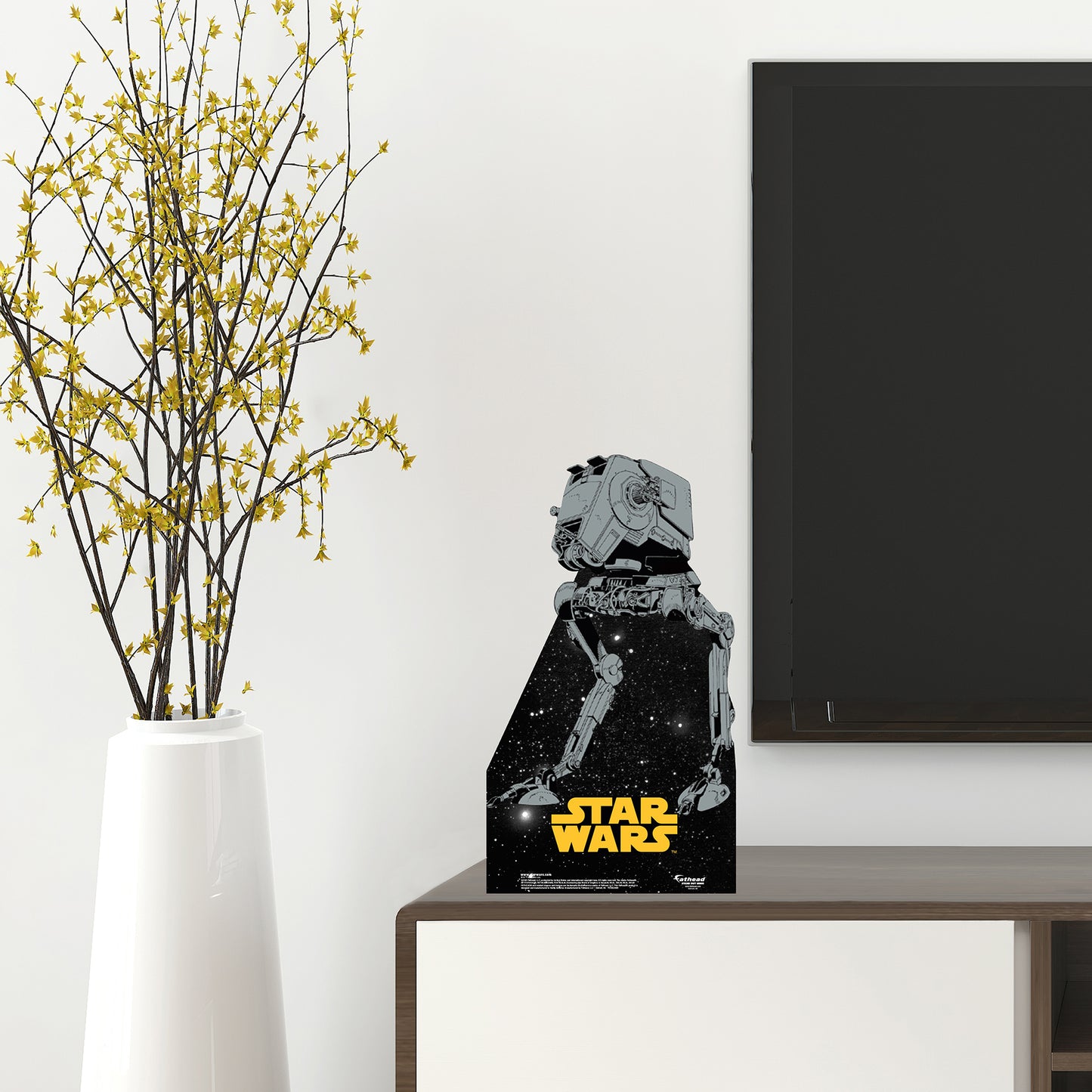 AT-ST Mini Cardstock Cutout - Officially Licensed Star Wars Stand Out