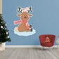 Christmas: Rudolph Die-Cut Character - Removable Adhesive Decal