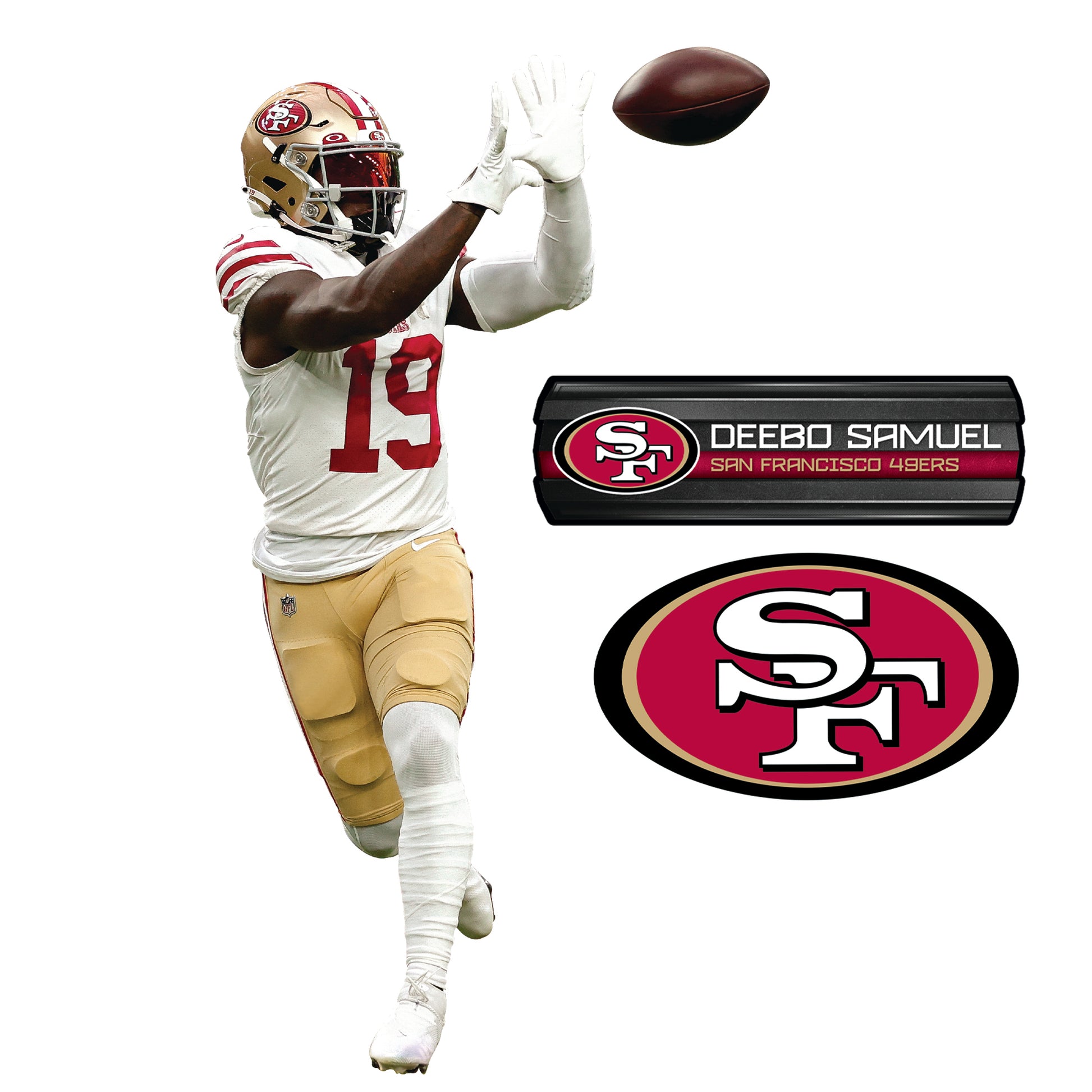 San Francisco 49ers: Deebo Samuel 2022 - Officially Licensed NFL Remov –  Fathead