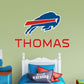 Buffalo Bills: Buffalo Bills Stacked Personalized Name        - Officially Licensed NFL    Transfer Decal