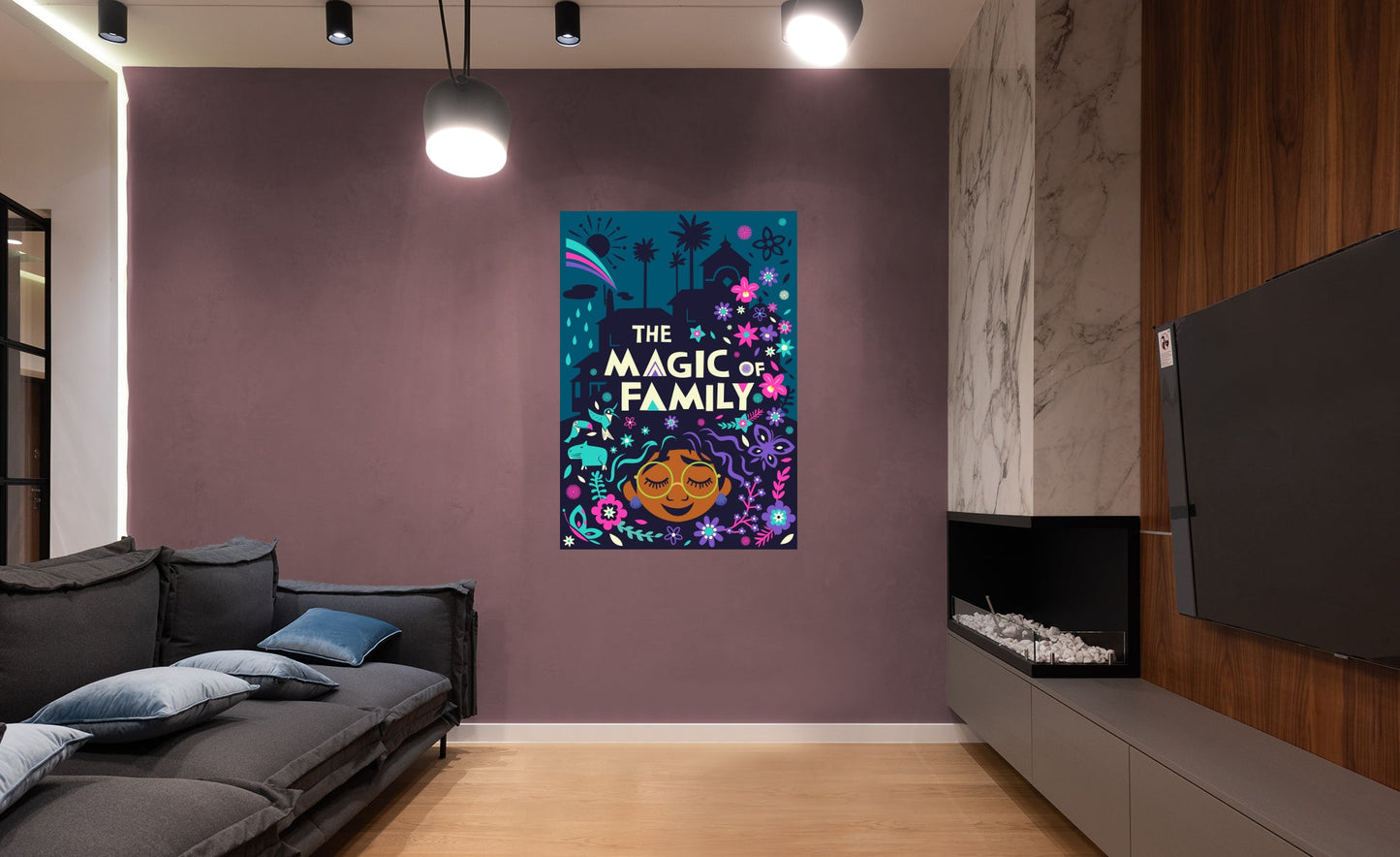 Encanto: Mirabel The Magic of Family Poster - Officially Licensed Disney Removable Adhesive Decal