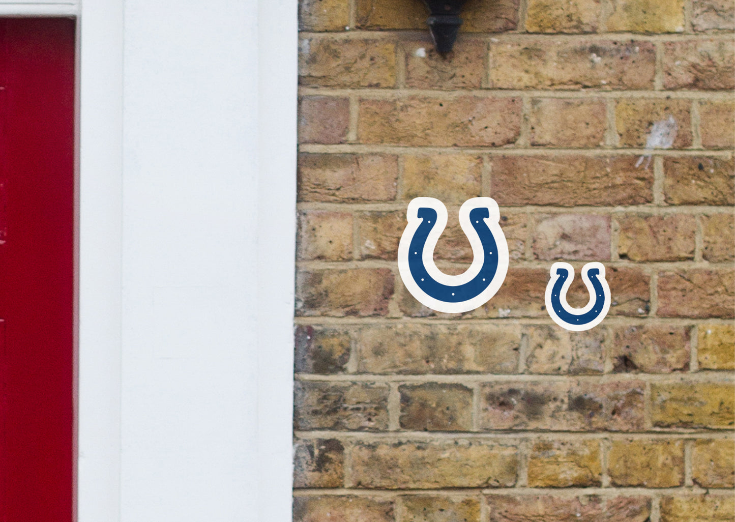 Indianapolis Colts:  Alumigraphic Logo Minis        - Officially Licensed NFL    Outdoor Graphic