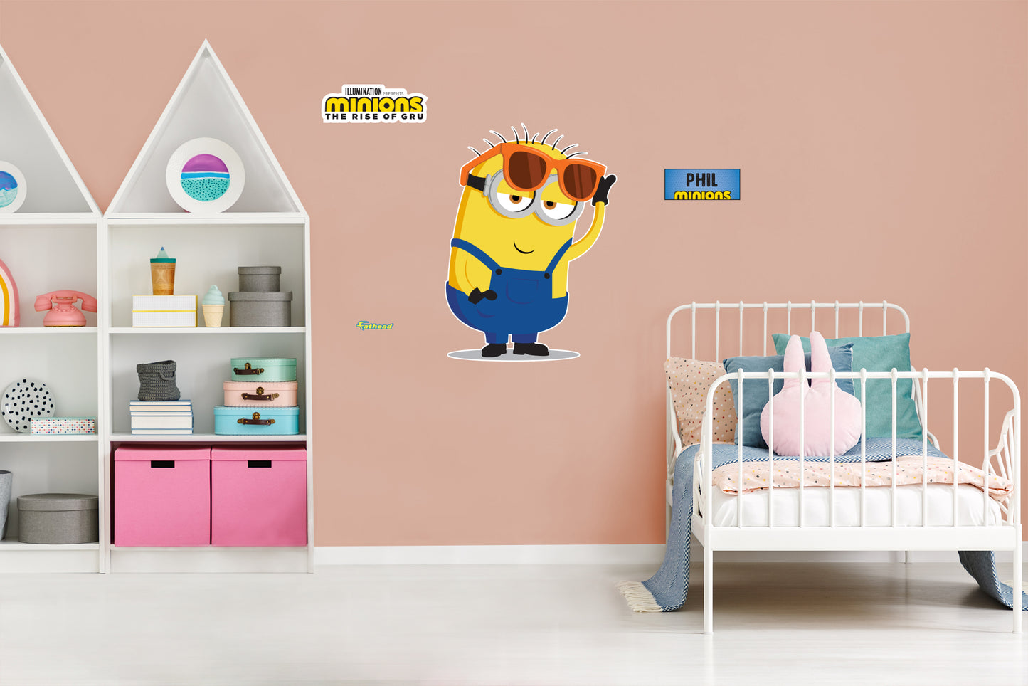 8 Inch Dr Nefario Doctor Minion Despicable Me Removable Wall Decal Sticker  Art Home Decor Kids Room-8 Inch Wide by 8 1/2 Inch Tall