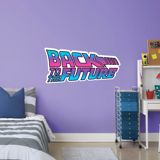Back to the Future:  Poster V        - Officially Licensed NBC Universal Removable Wall   Adhesive Decal