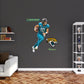 Jacksonville Jaguars: Trevor Lawrence Rush        - Officially Licensed NFL Removable     Adhesive Decal