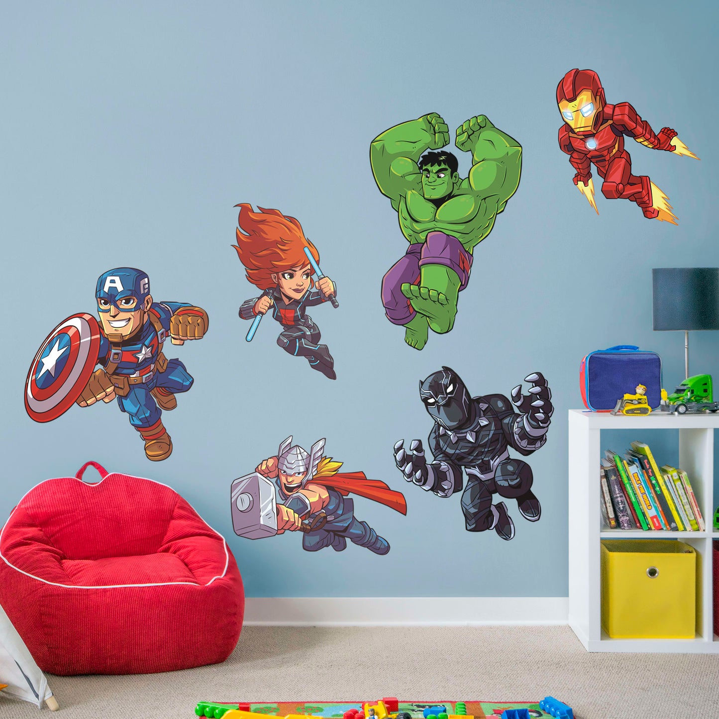 Avengers Assemble: Marvel Super Hero Adventures Collection - Officially Licensed Removable Wall Decal