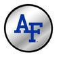 Air Force Falcons: Modern Disc Mirrored Wall Sign - The Fan-Brand
