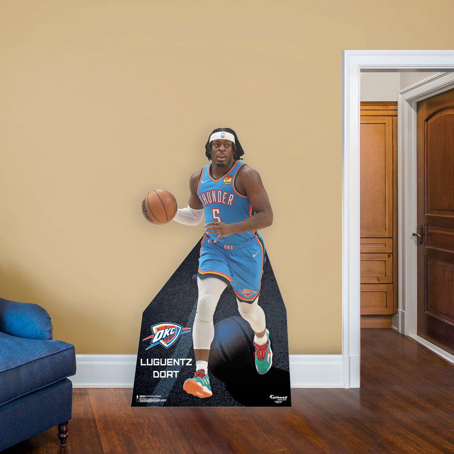 Luguentz Dort - Life-Size Stand Out - Official NBA - Oklahoma City Thunder - Foam Core Cutout