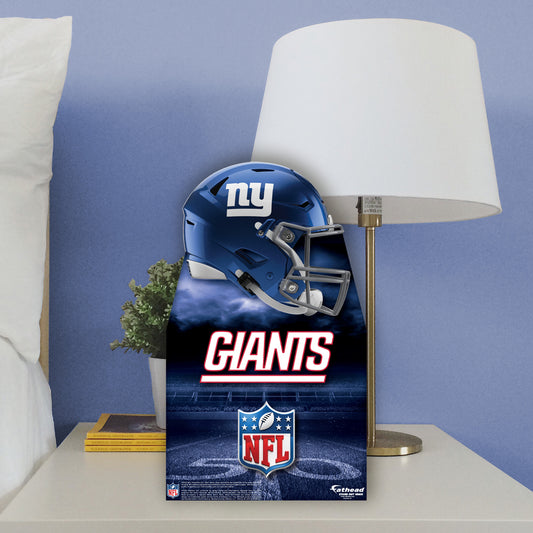 New York Giants:   Helmet  Mini   Cardstock Cutout  - Officially Licensed NFL    Stand Out