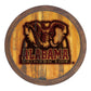Alabama Crimson Tide: Al Logo - Branded "Faux" Barrel Top Sign - The Fan-Brand