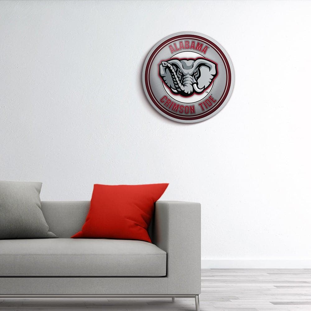 Alabama Crimson Tide: Al Logo - Modern Disc Wall Sign - The Fan-Brand