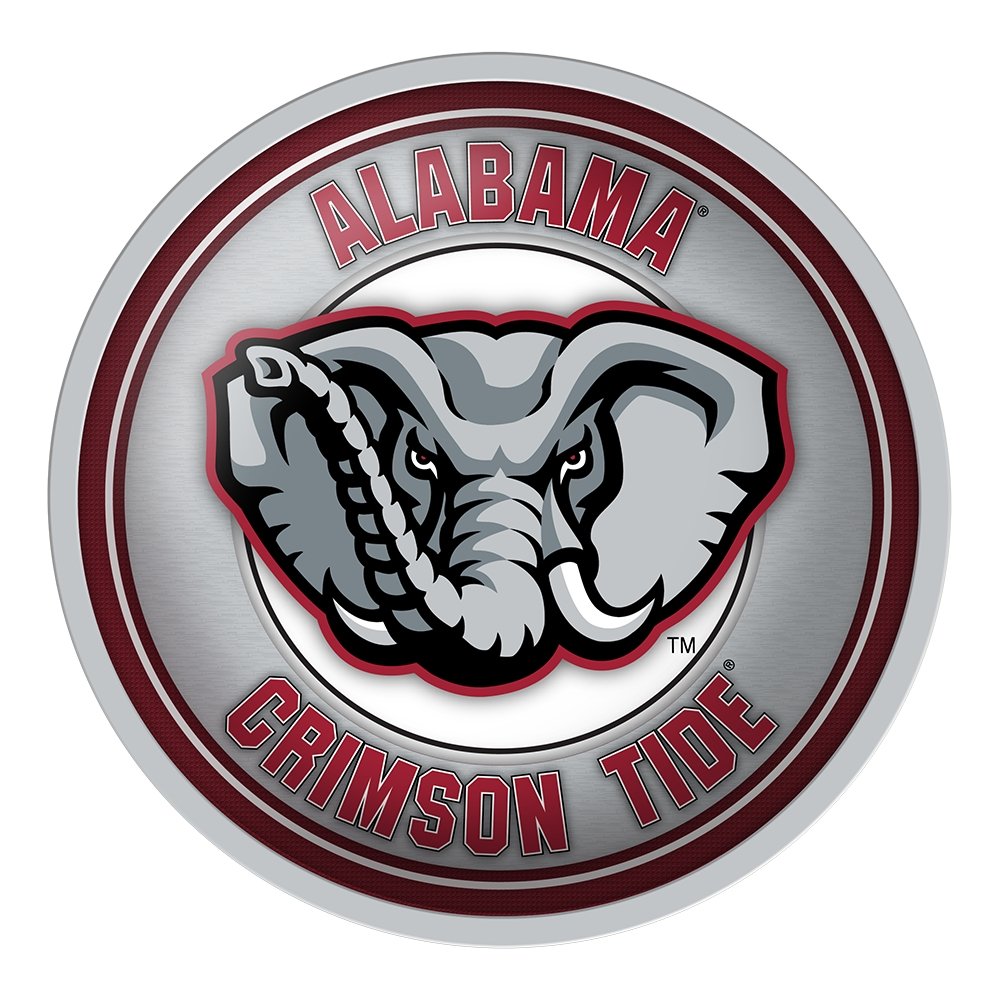Alabama Crimson Tide: Al Logo - Modern Disc Wall Sign - The Fan-Brand
