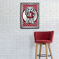 Alabama Crimson Tide: Big Al - Framed Mirrored Wall Sign - The Fan-Brand