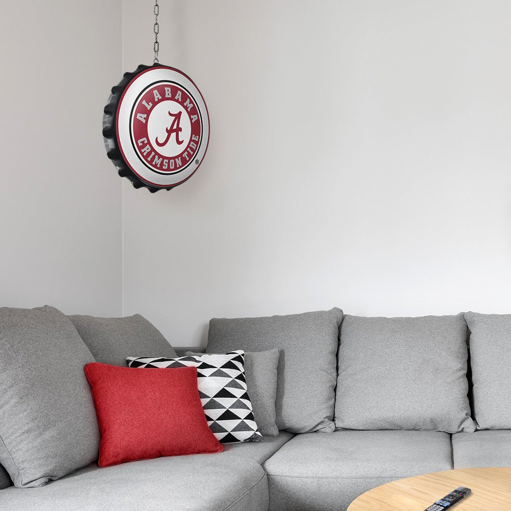 Alabama Crimson Tide: Bottle Cap Dangler - The Fan-Brand