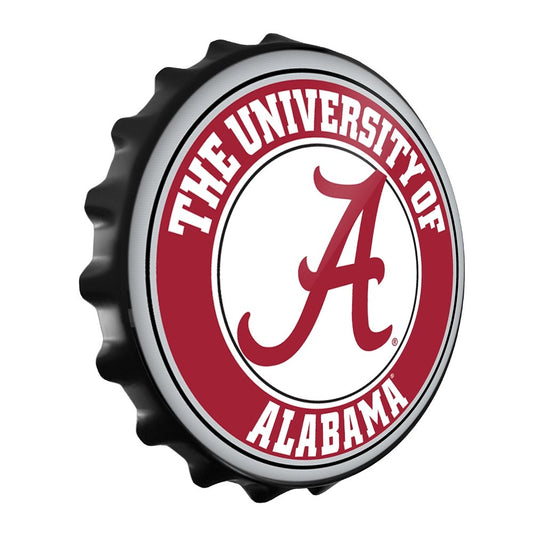 Alabama Crimson Tide: Bottle Cap Wall Sign - The Fan-Brand