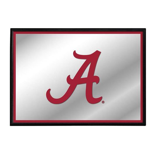 Alabama Crimson Tide: Framed Mirrored Wall Sign - The Fan-Brand