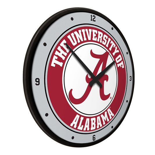 Alabama Crimson Tide: Modern Disc Wall Clock - The Fan-Brand