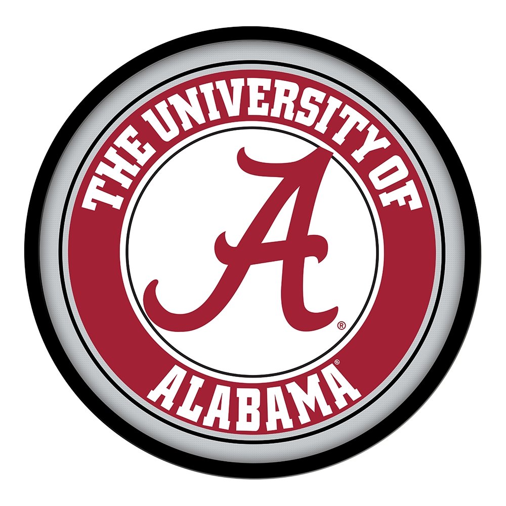 Alabama Crimson Tide: Modern Disc Wall Sign - The Fan-Brand