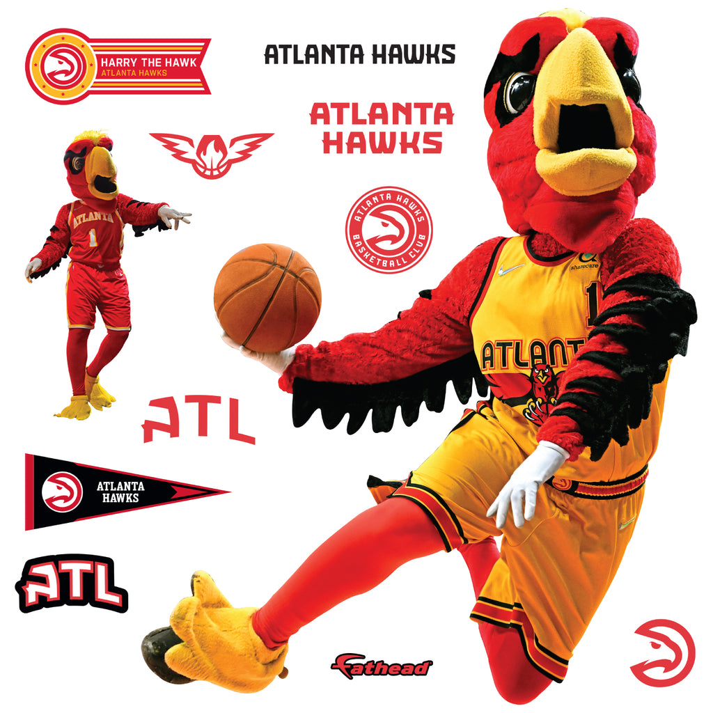 Life-Size Mascot +11 Decals (57"W x 72"H)