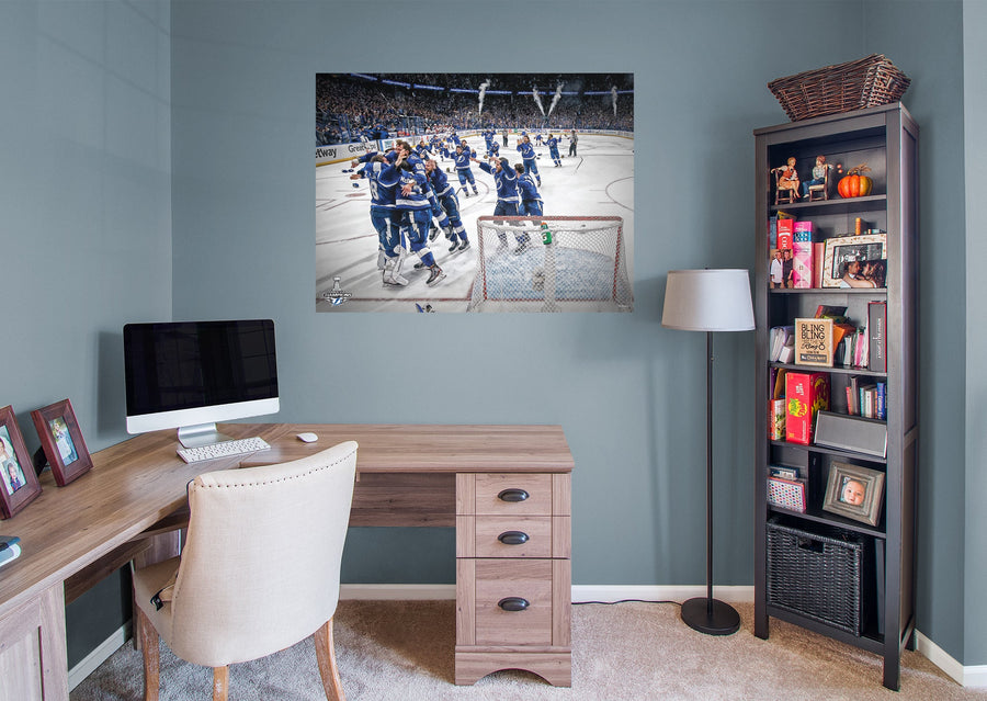 Tampa Bay Lightning - 2021 Stanley Cup Champions Celebration - Peel & Stick Poster - Official NHL - Reusable Vinyl Wall Decal