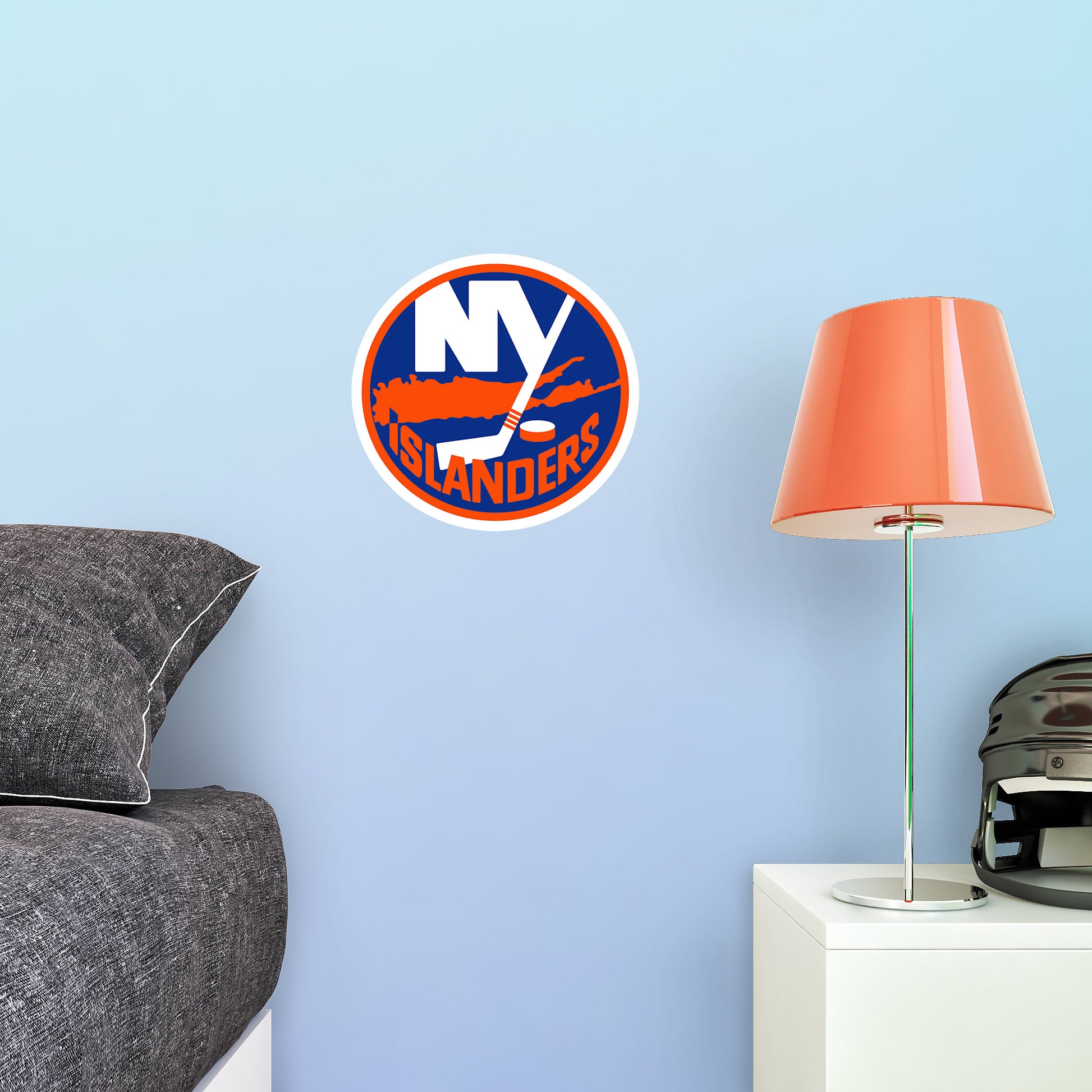 New York Islanders: Sparky 2021 Mascot - NHL Removable Wall Adhesive Wall Decal Large