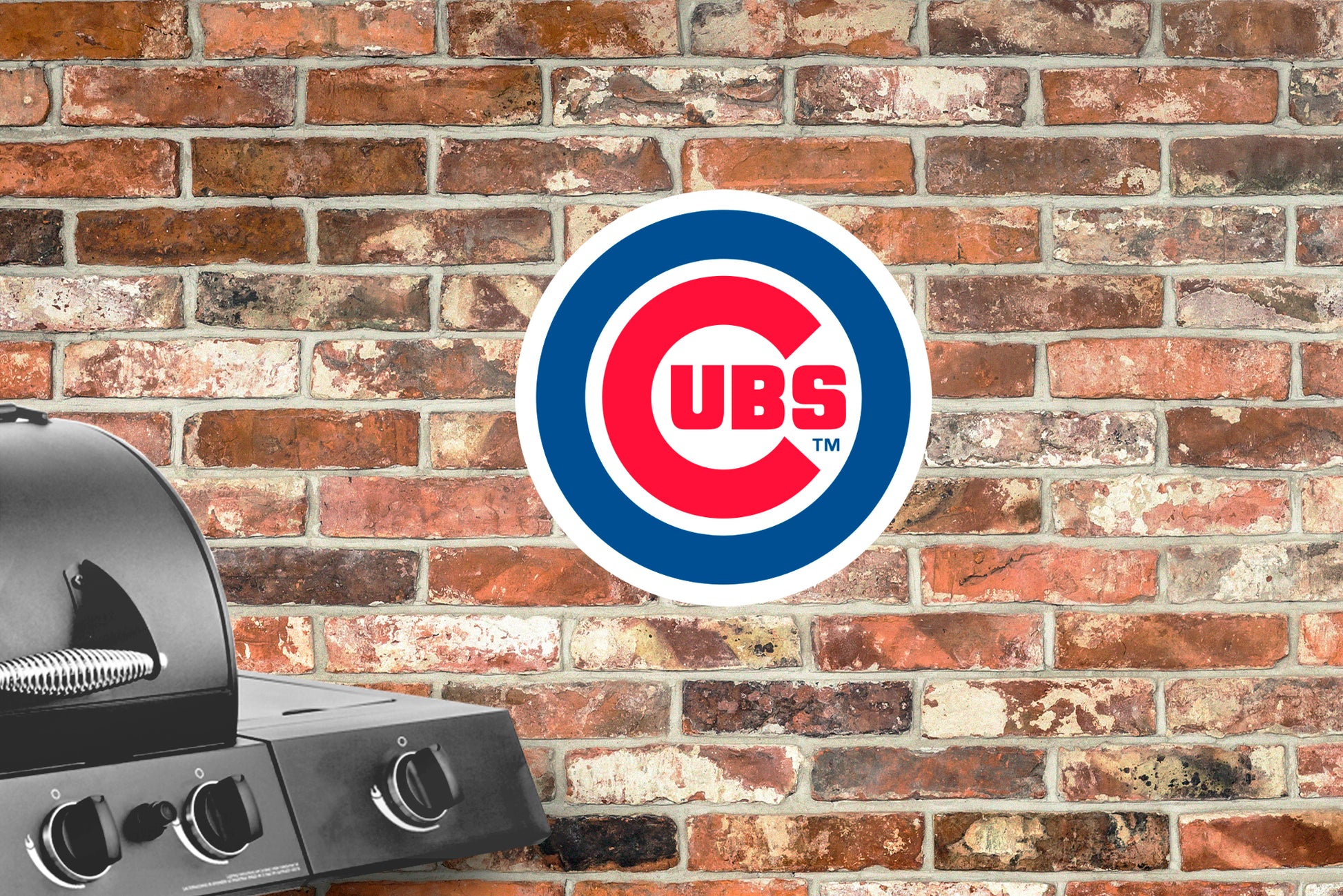 Chicago Cubs: Logo - MLB Outdoor Graphic 9W x 12H