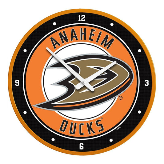 Anaheim Ducks: Modern Disc Wall Clock - The Fan-Brand