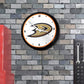 Anaheim Ducks: Retro Lighted Wall Clock - The Fan-Brand