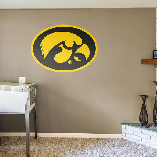 Iowa Hawkeyes: Logo - Officially Licensed Removable Wall Decal
