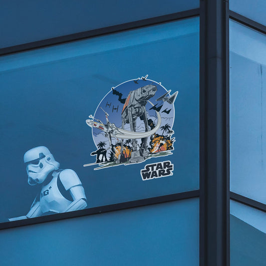 Vehicles_part one Window Clings - Officially Licensed Star Wars Removable Window Static Decal