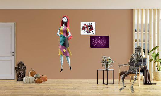 The Nightmare Before Christmas: Sally RealBig        - Officially Licensed Disney Removable Wall   Adhesive Decal