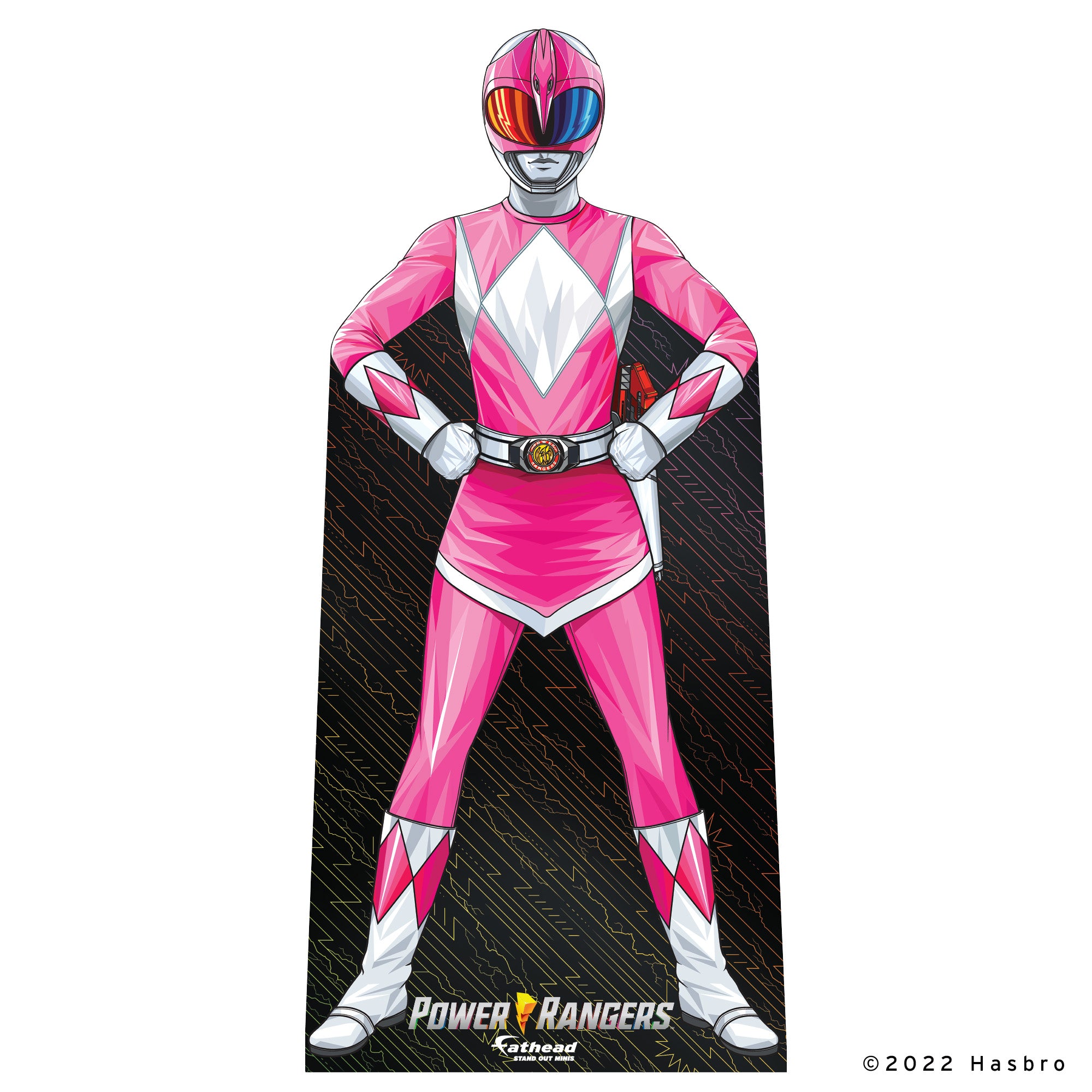 Pink Ranger - Power Rangers - Mini Stand Out - Official Hasbro - Cards ...