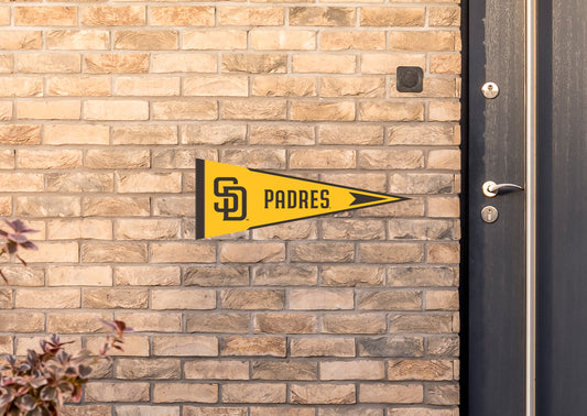 San Diego Padres:  Pennant        - Officially Licensed MLB    Outdoor Graphic