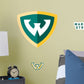 Wayne State Warriors:  Logo        - Officially Licensed NCAA Removable Wall   Adhesive Decal