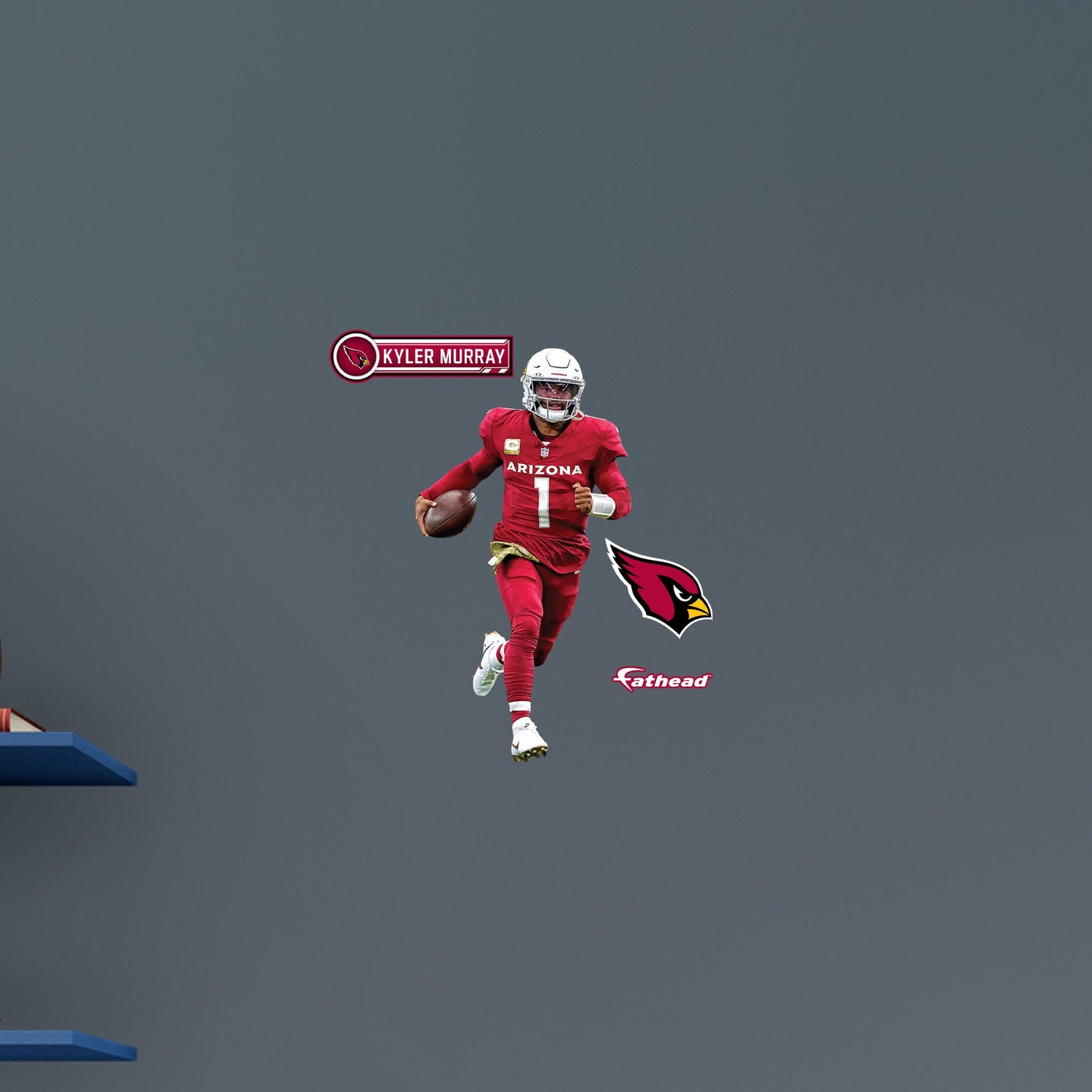 Arizona Cardinals: Kyler Murray         - Officially Licensed NFL Removable     Adhesive Decal