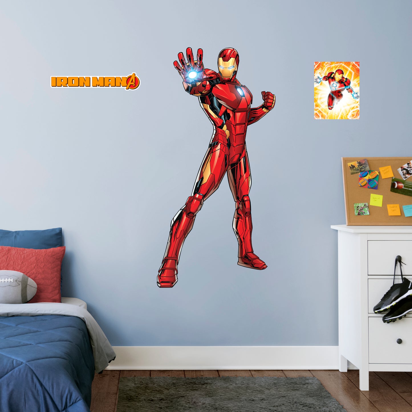 Giant Character + 2 Decals (25"W x 51"H)