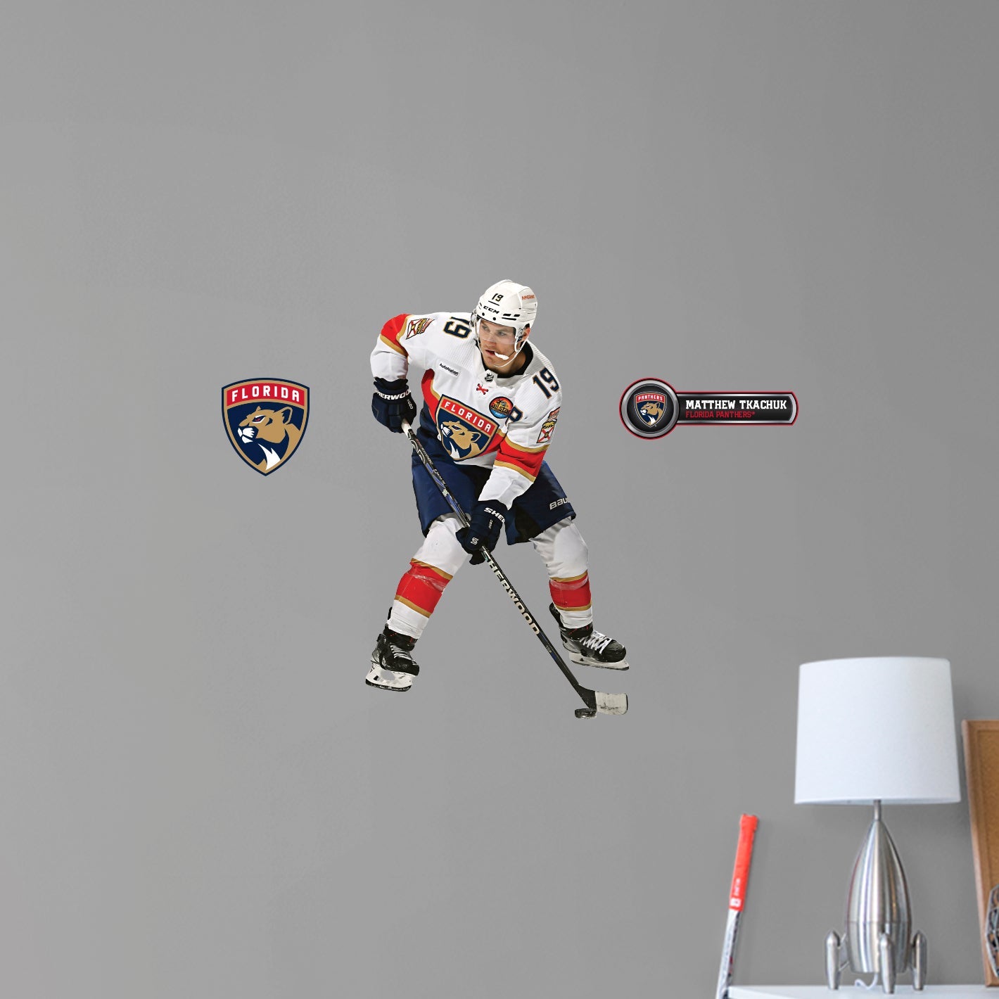 Florida Panthers: Matthew Tkachuk - Officially Licensed NHL Removable Adhesive Decal