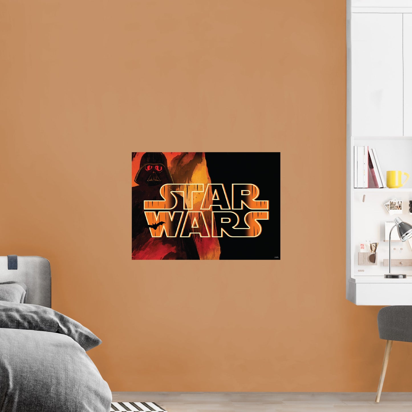 Logo Poster - Officially Licensed Star Wars Removable Adhesive Decal