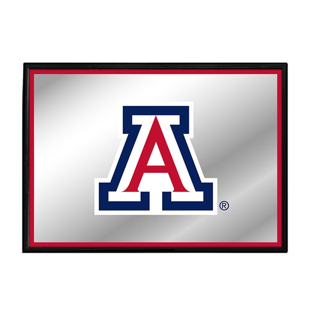 Arizona Wildcats: Framed Mirrored Wall Sign - The Fan-Brand